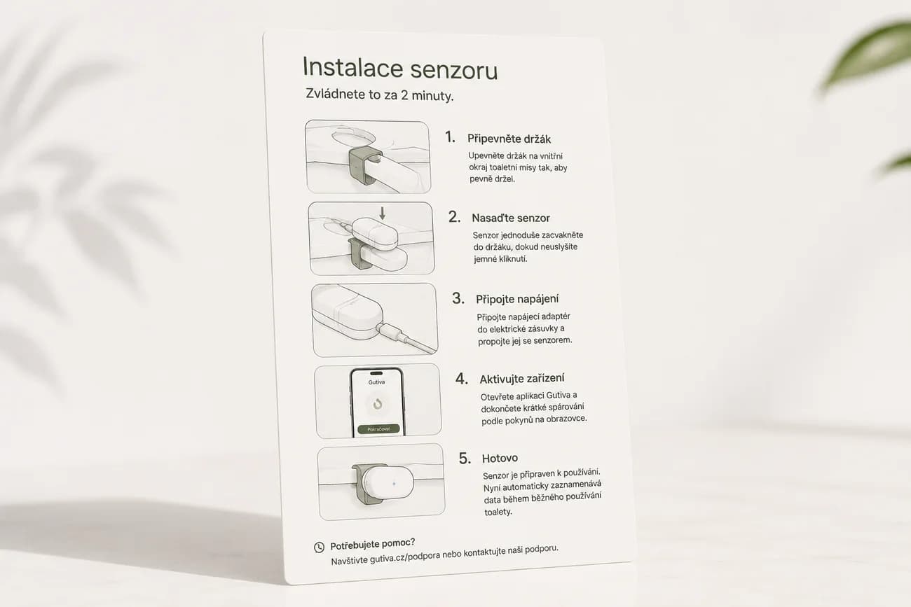 Stručný návod k instalaci